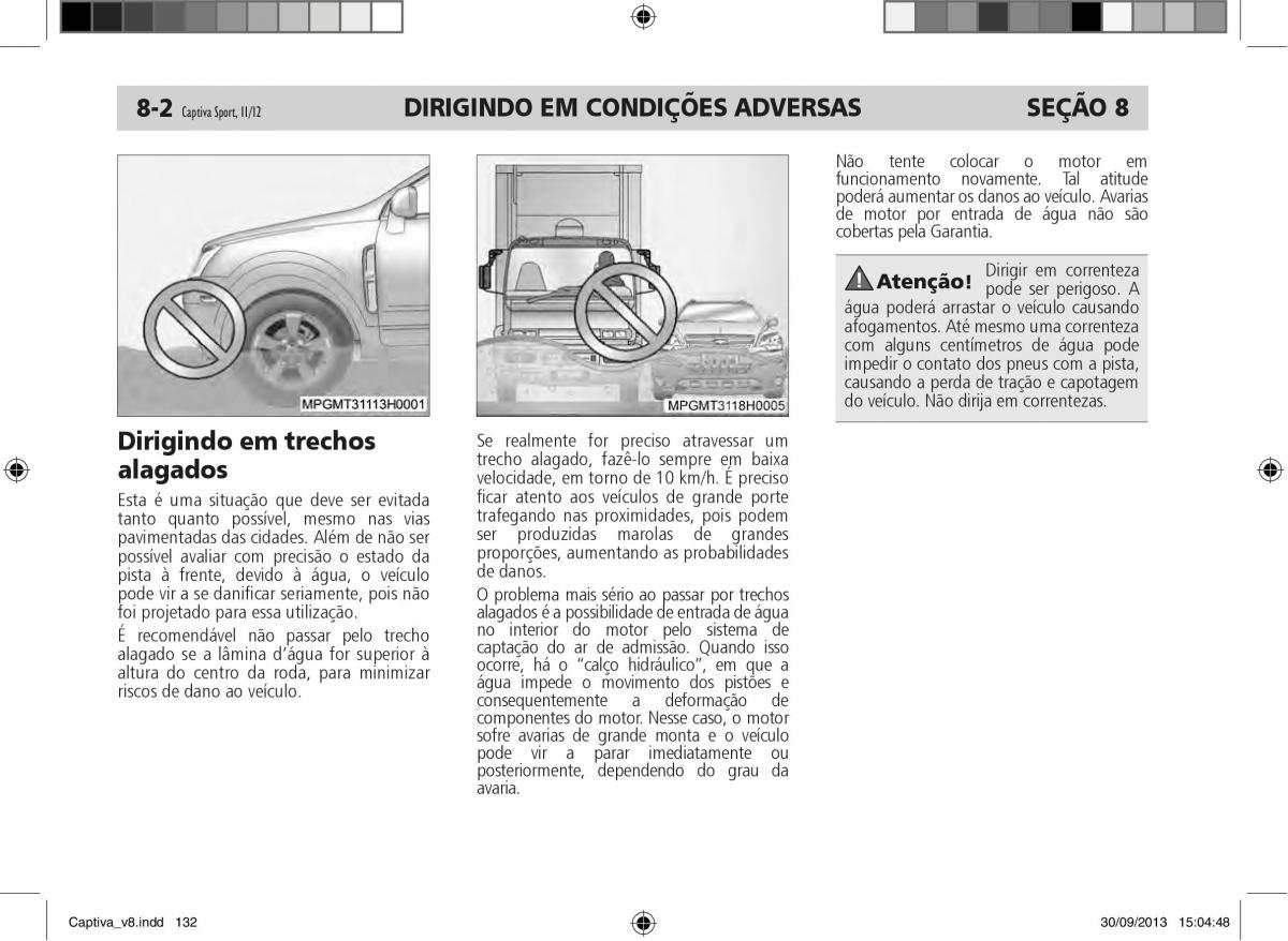 Chevrolet Captiva manual del propietario / page 133