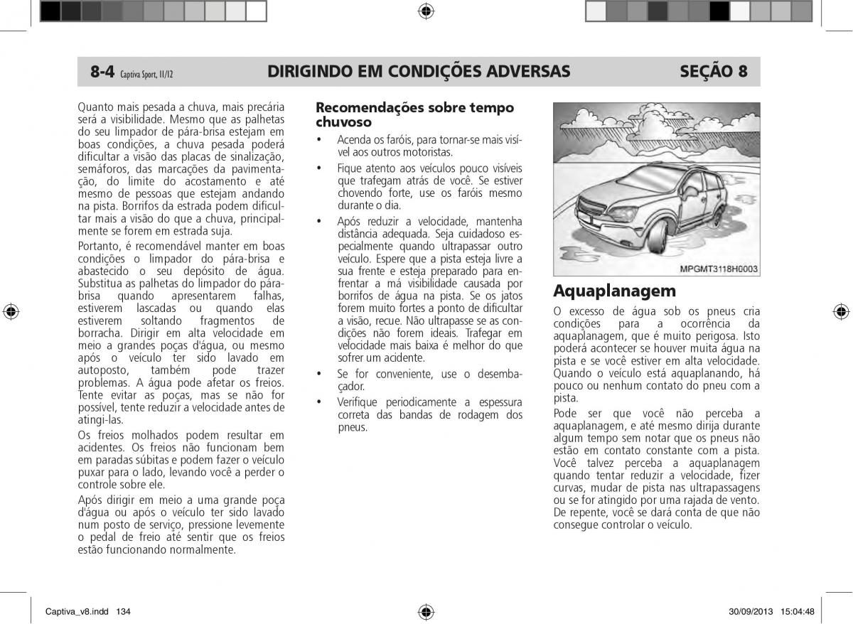 Chevrolet Captiva manual del propietario / page 135