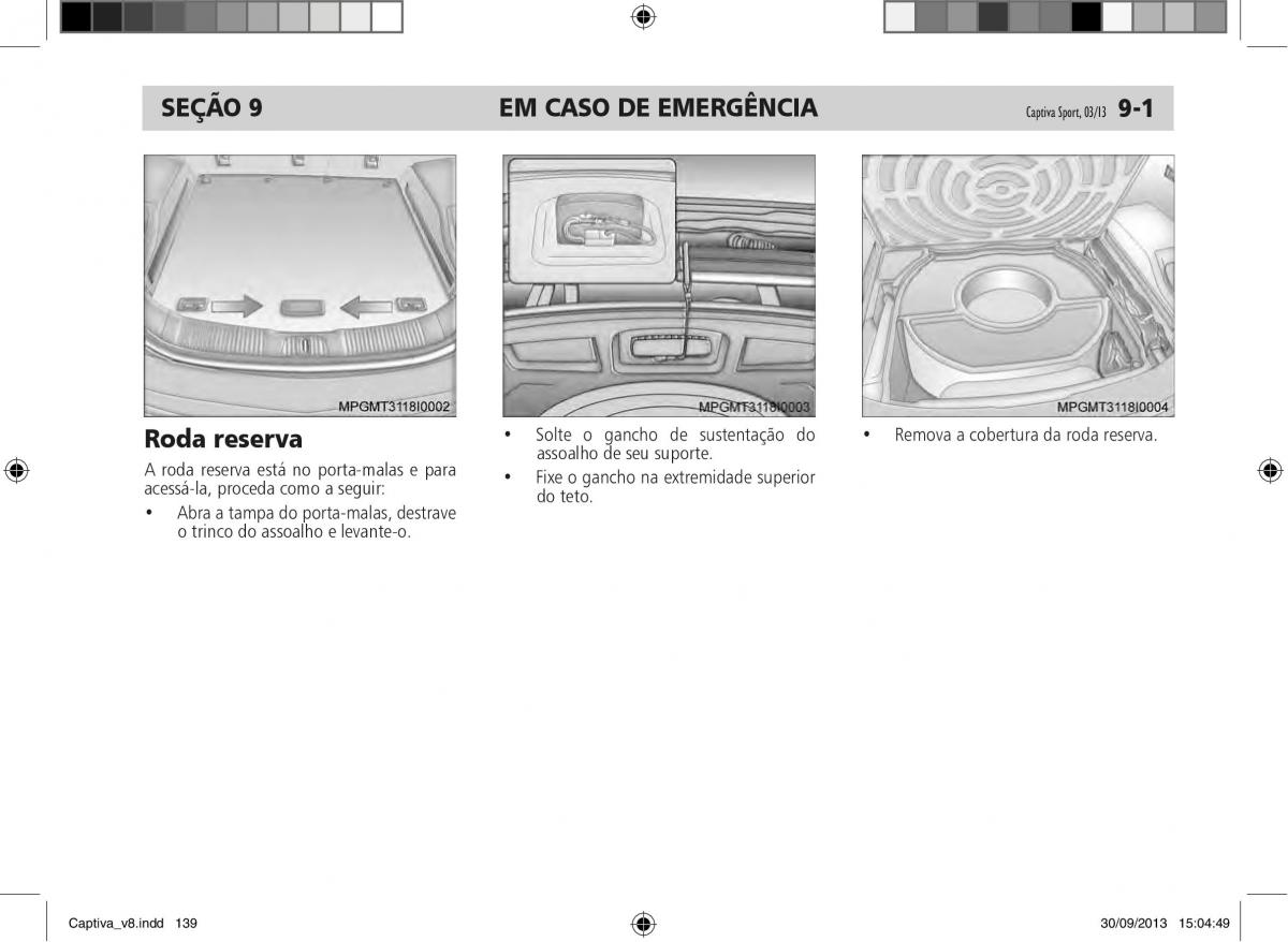 Chevrolet Captiva manual del propietario / page 140