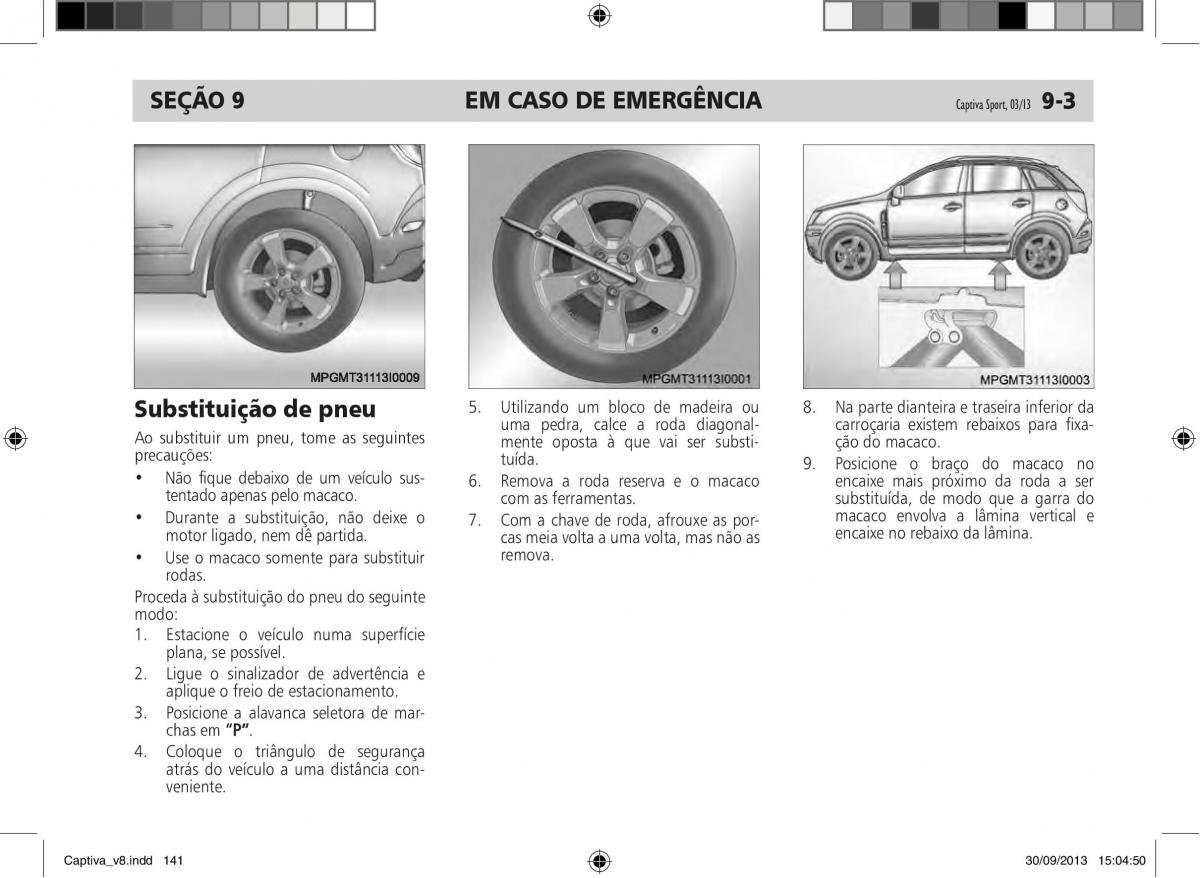 Chevrolet Captiva manual del propietario / page 142