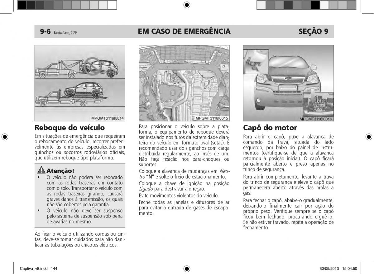 Chevrolet Captiva manual del propietario / page 145