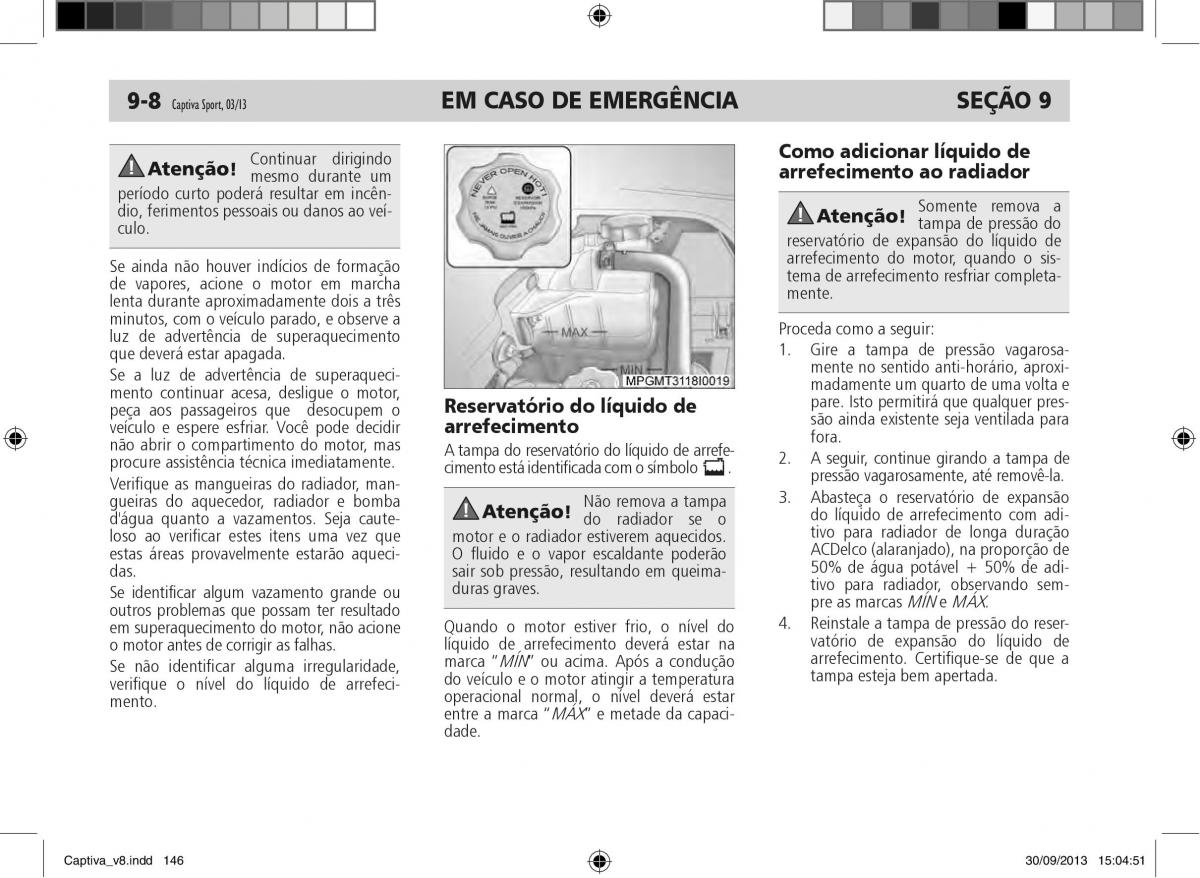 Chevrolet Captiva manual del propietario / page 147