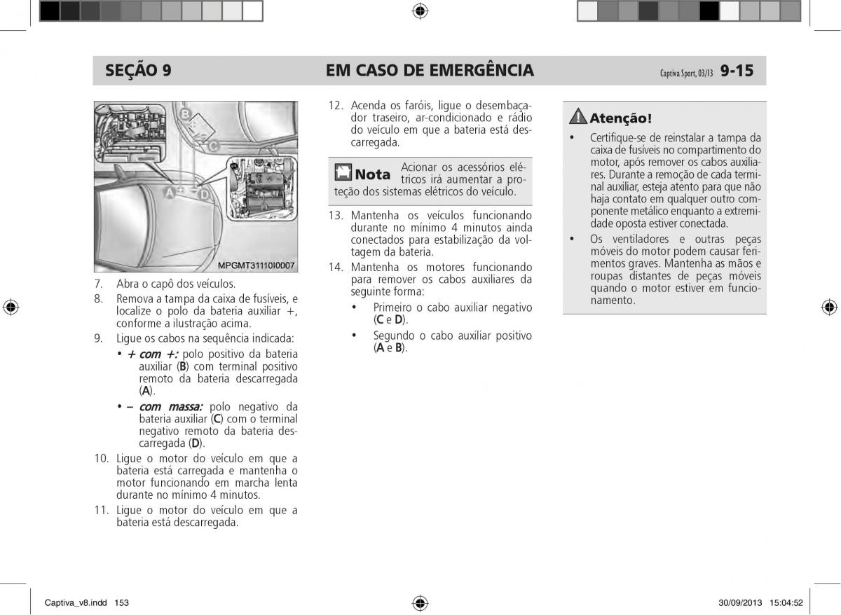 Chevrolet Captiva manual del propietario / page 154