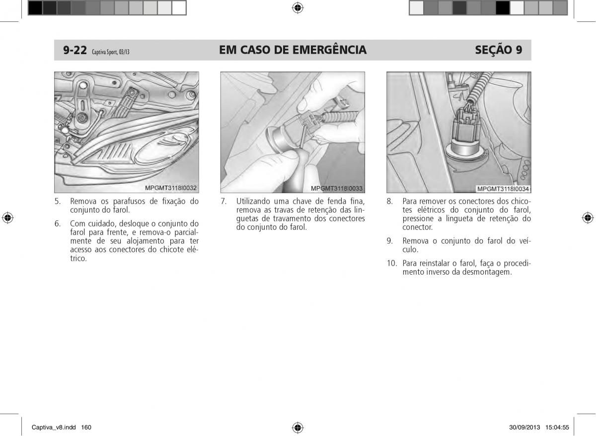 Chevrolet Captiva manual del propietario / page 161