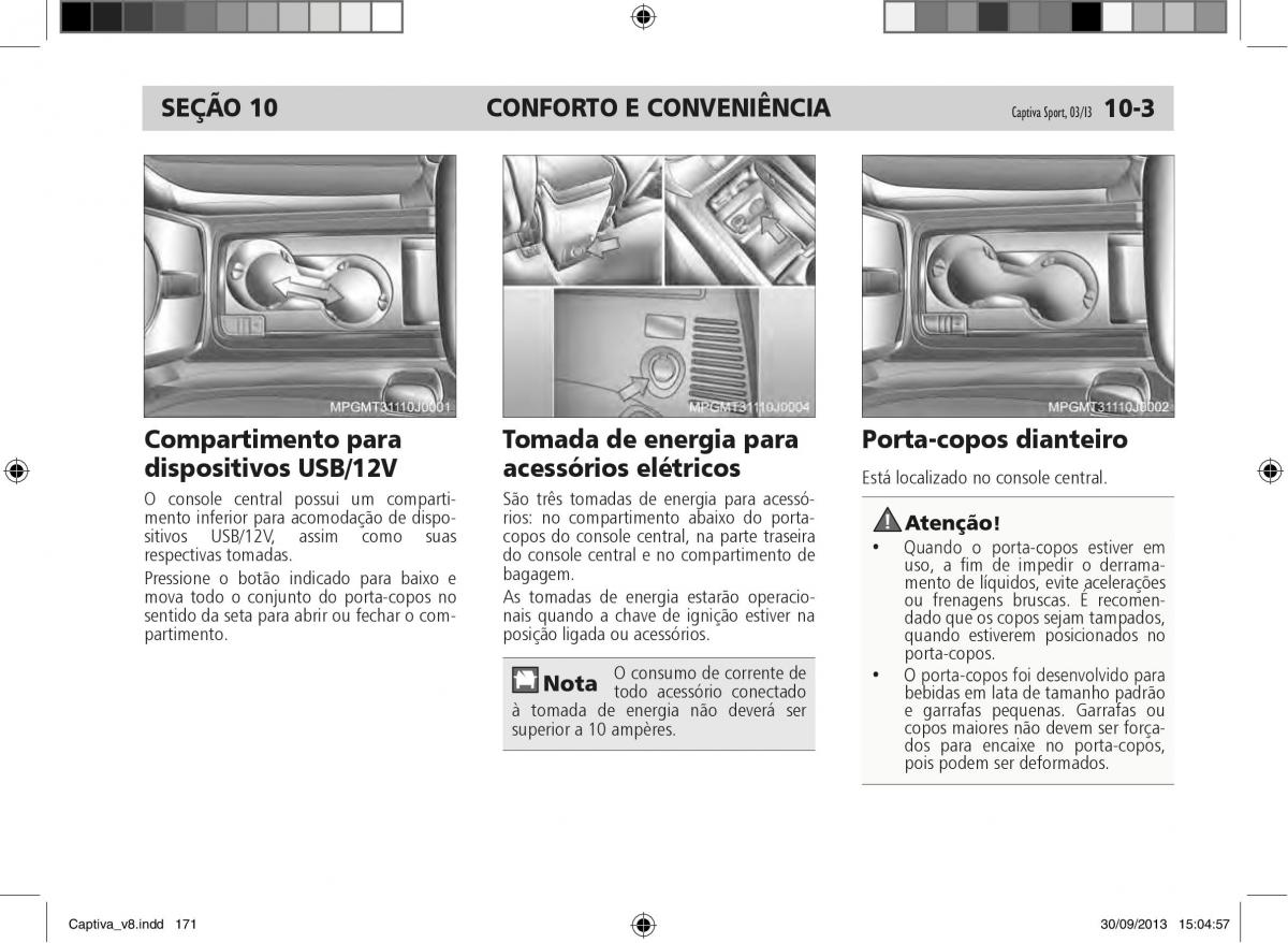 Chevrolet Captiva manual del propietario / page 172