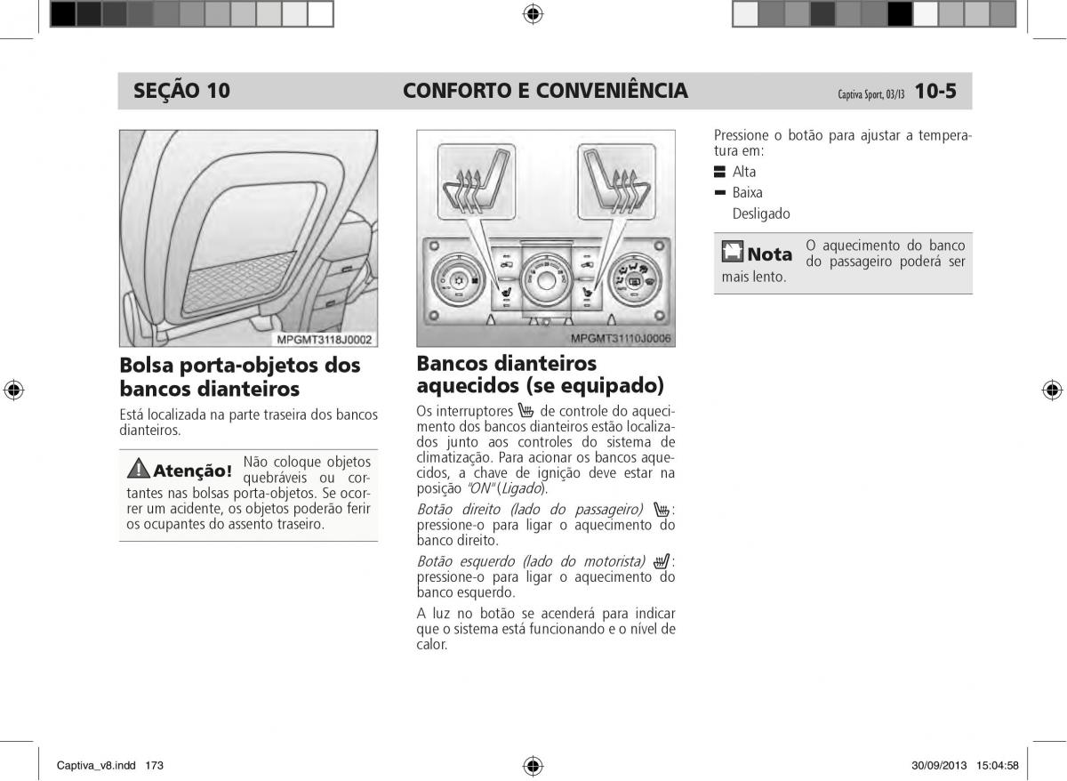 Chevrolet Captiva manual del propietario / page 174