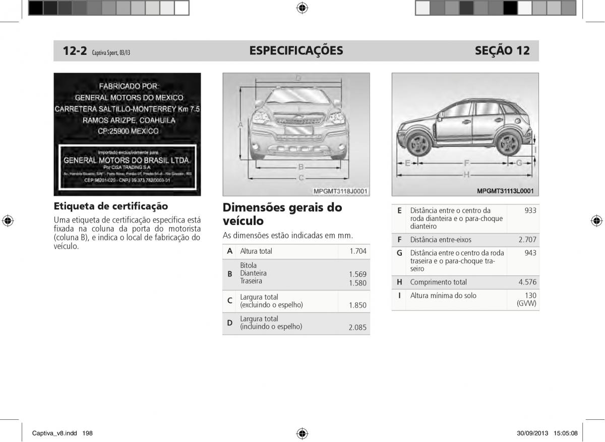 Chevrolet Captiva manual del propietario / page 199