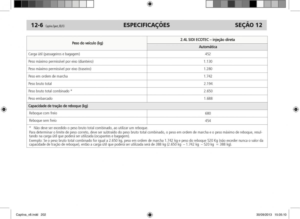 Chevrolet Captiva manual del propietario / page 203