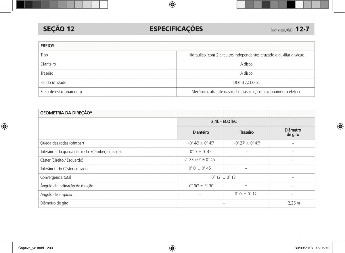 Chevrolet Captiva manual del propietario / page 204