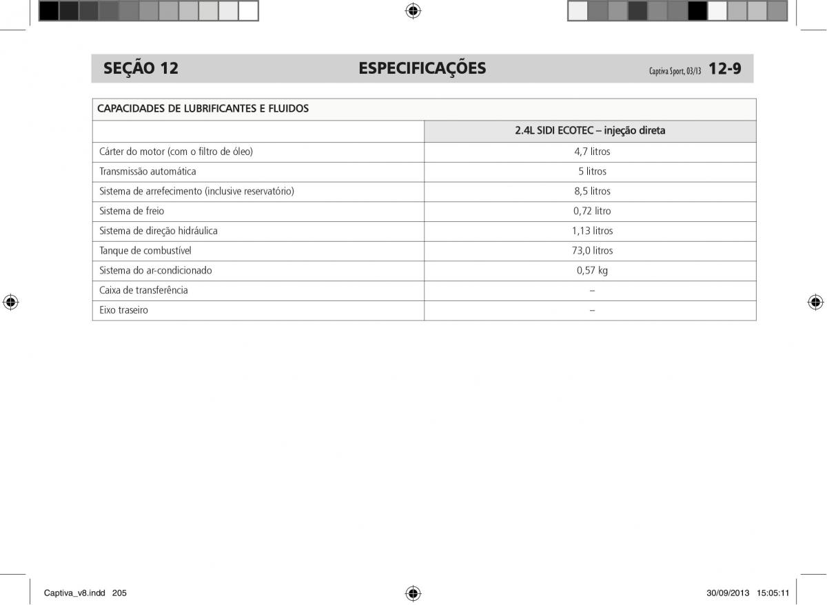 Chevrolet Captiva manual del propietario / page 206