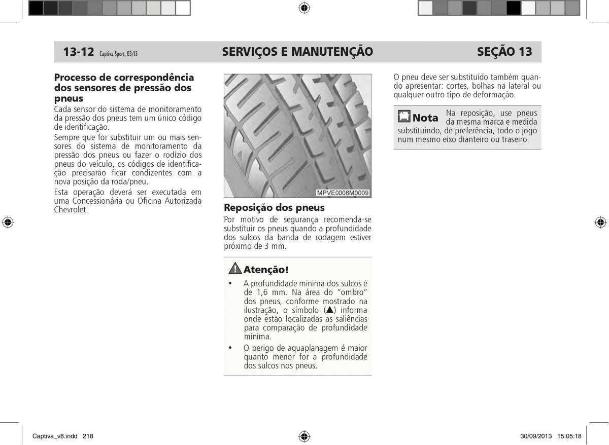 Chevrolet Captiva manual del propietario / page 219