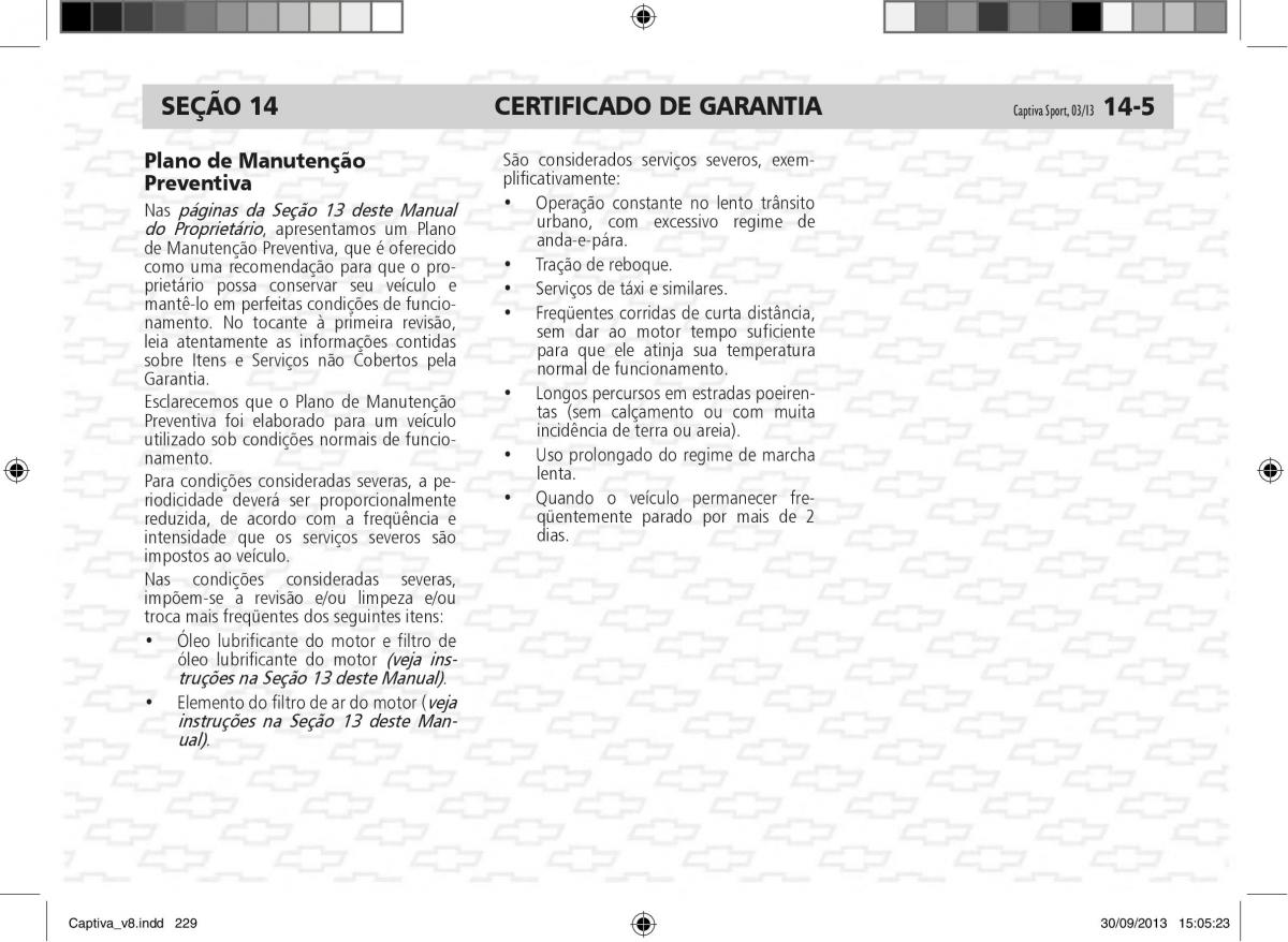 Chevrolet Captiva manual del propietario / page 230