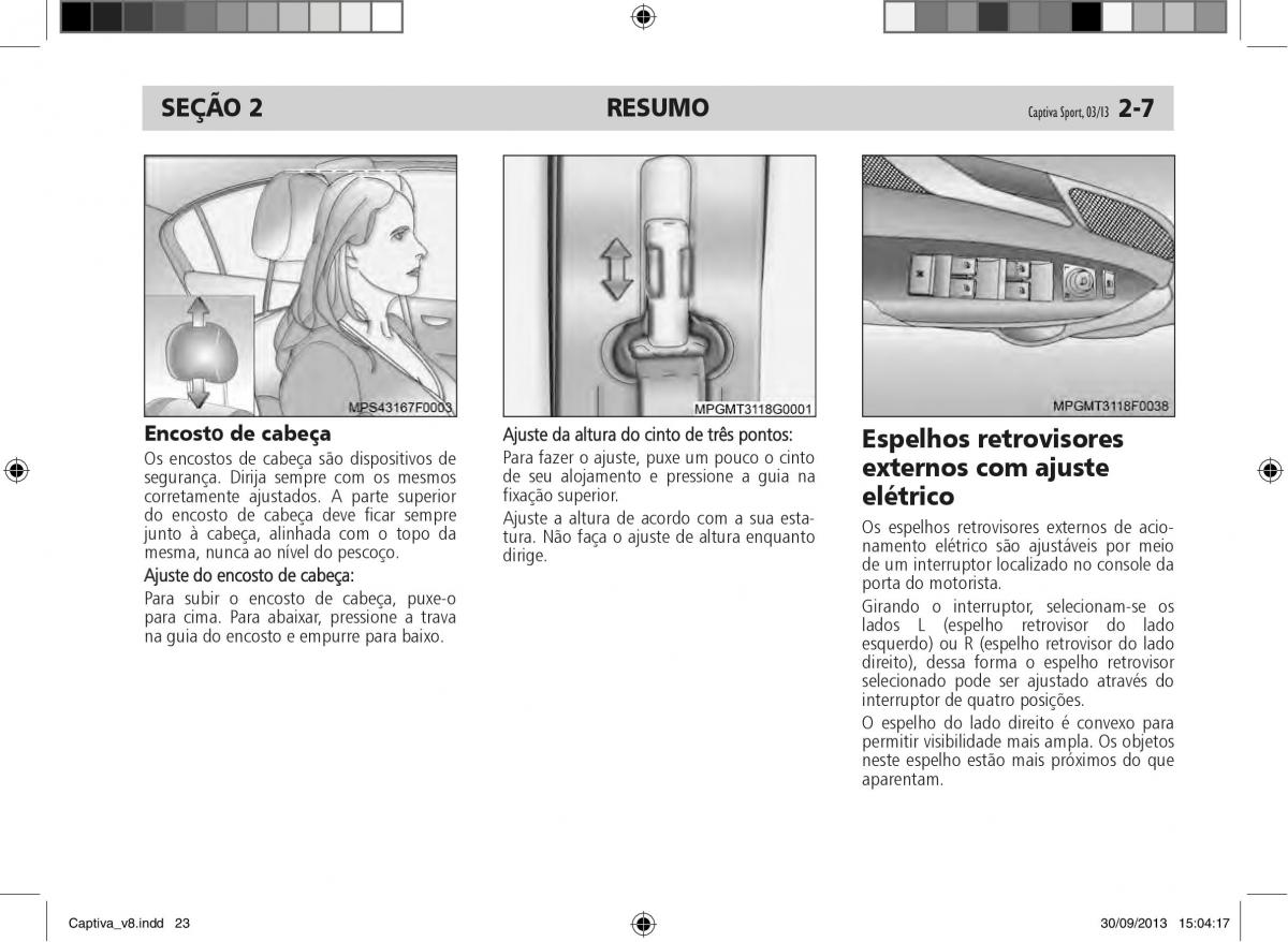 Chevrolet Captiva manual del propietario / page 24