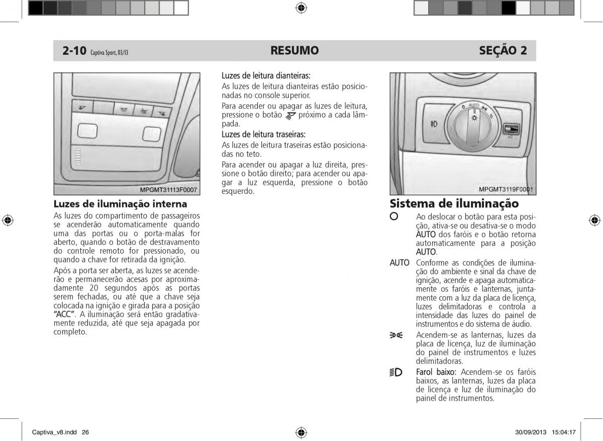 Chevrolet Captiva manual del propietario / page 27