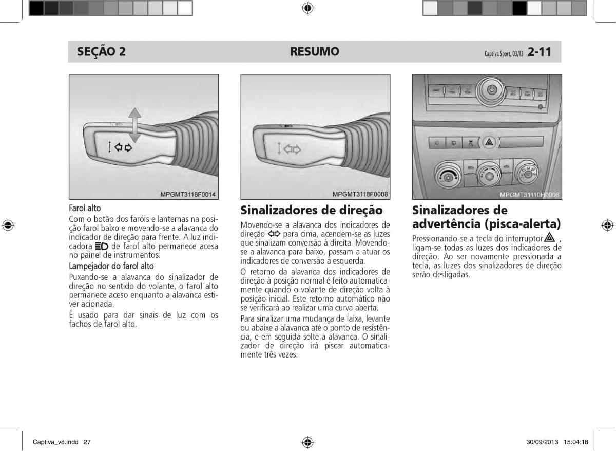 Chevrolet Captiva manual del propietario / page 28