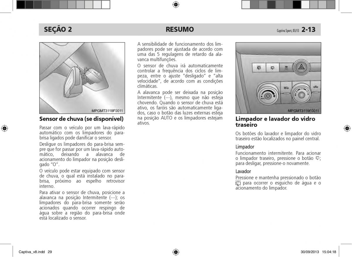 Chevrolet Captiva manual del propietario / page 30