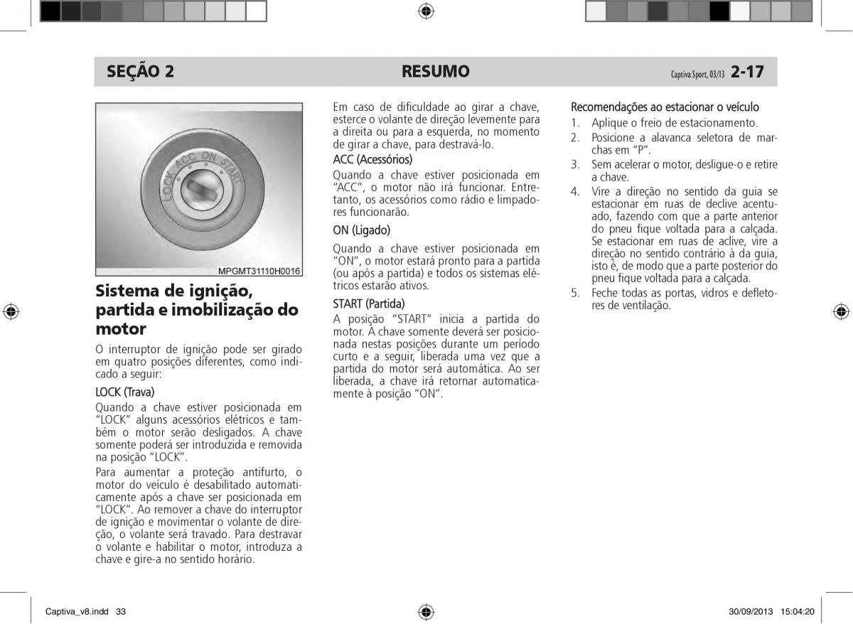 Chevrolet Captiva manual del propietario / page 34