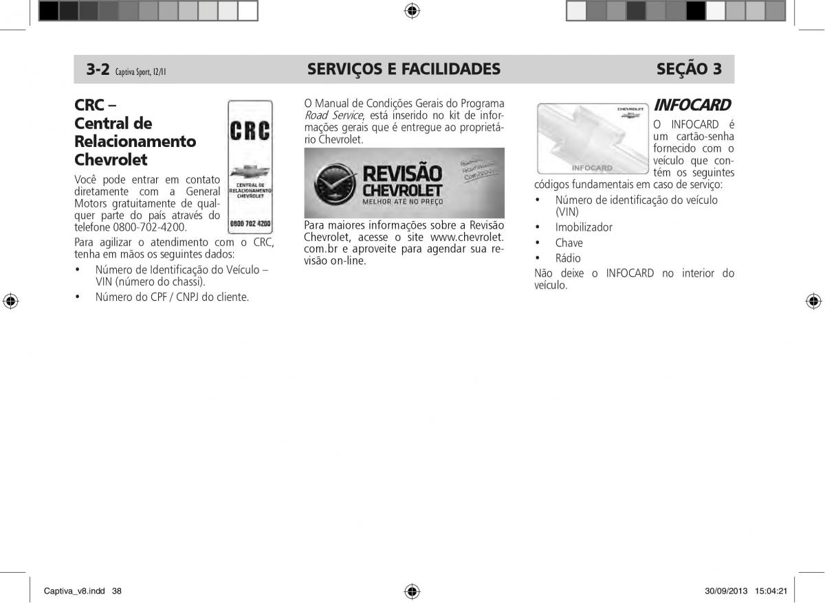 Chevrolet Captiva manual del propietario / page 39