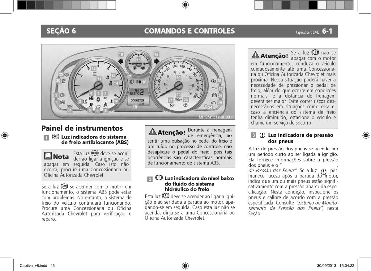 Chevrolet Captiva manual del propietario / page 44