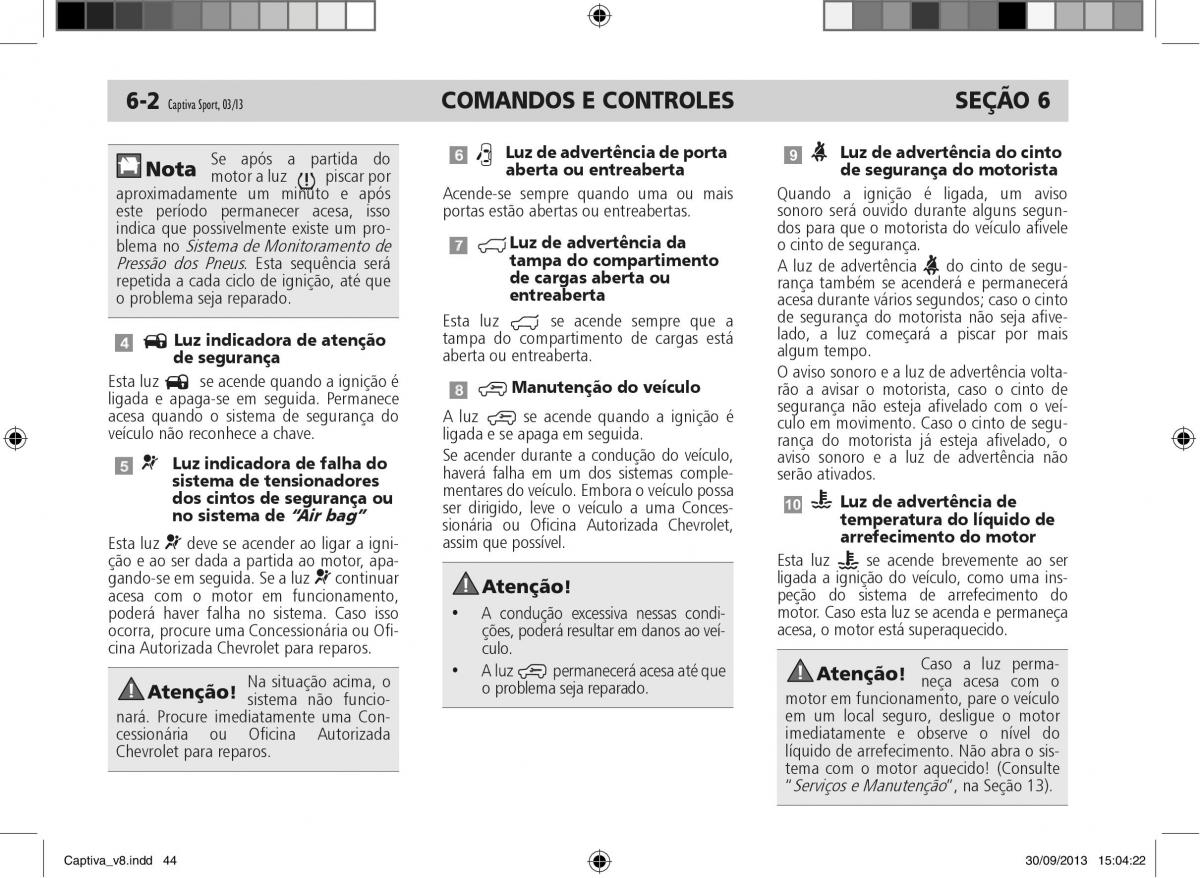 Chevrolet Captiva manual del propietario / page 45