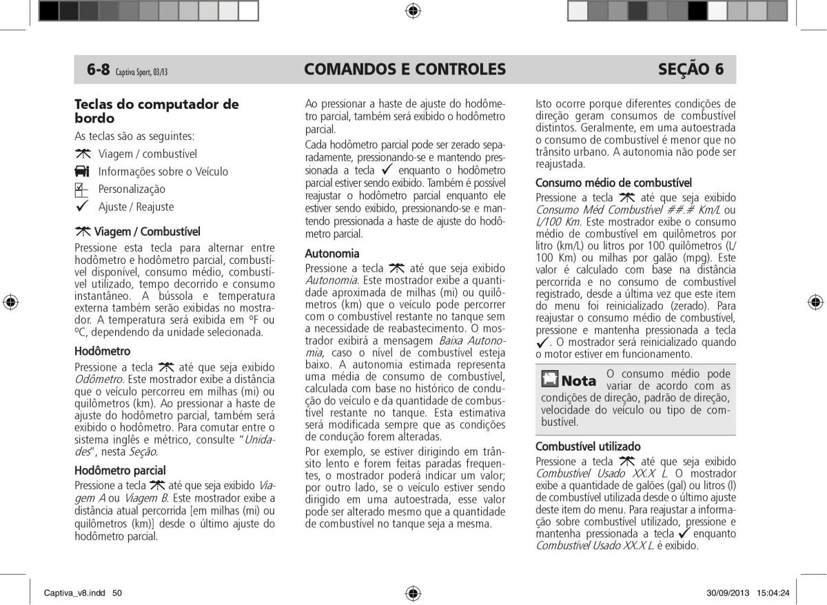 Chevrolet Captiva manual del propietario / page 51