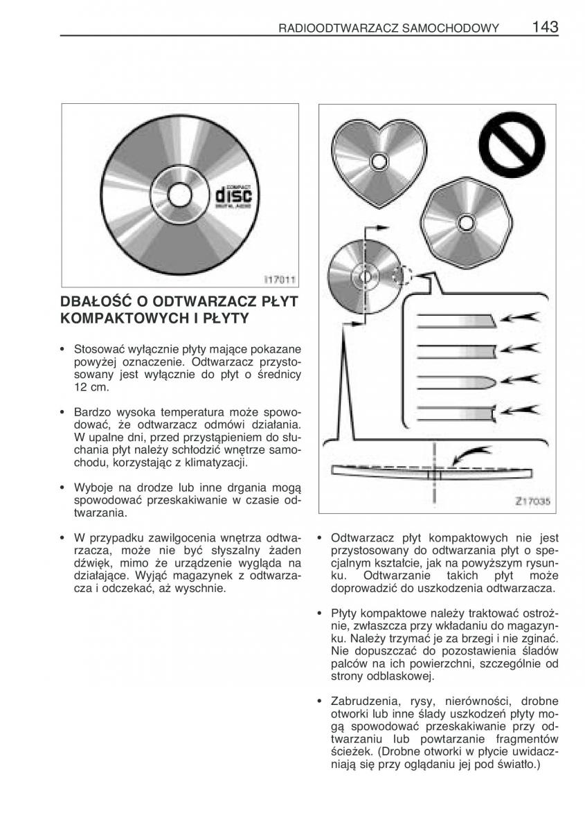 Toyota Yaris Verso instrukcja obslugi / page 150