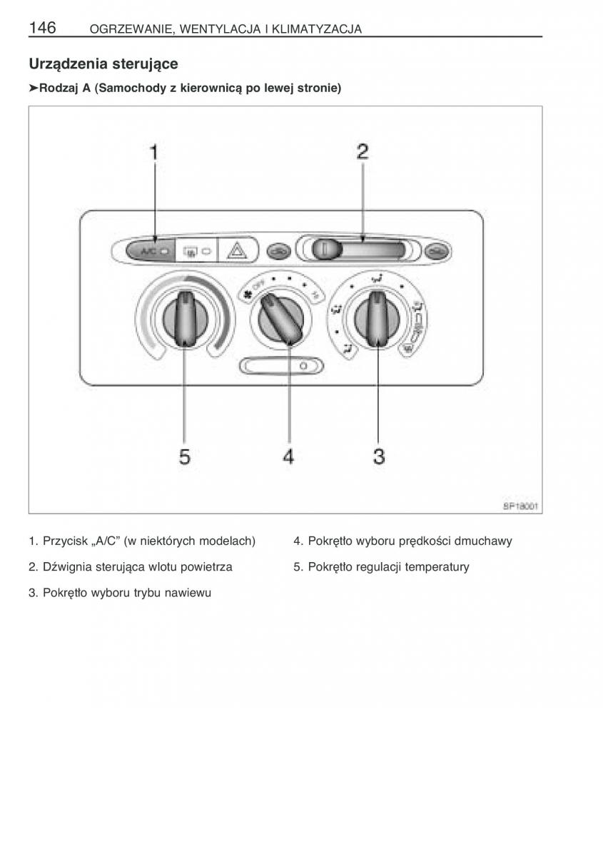 Toyota Yaris Verso instrukcja obslugi / page 153