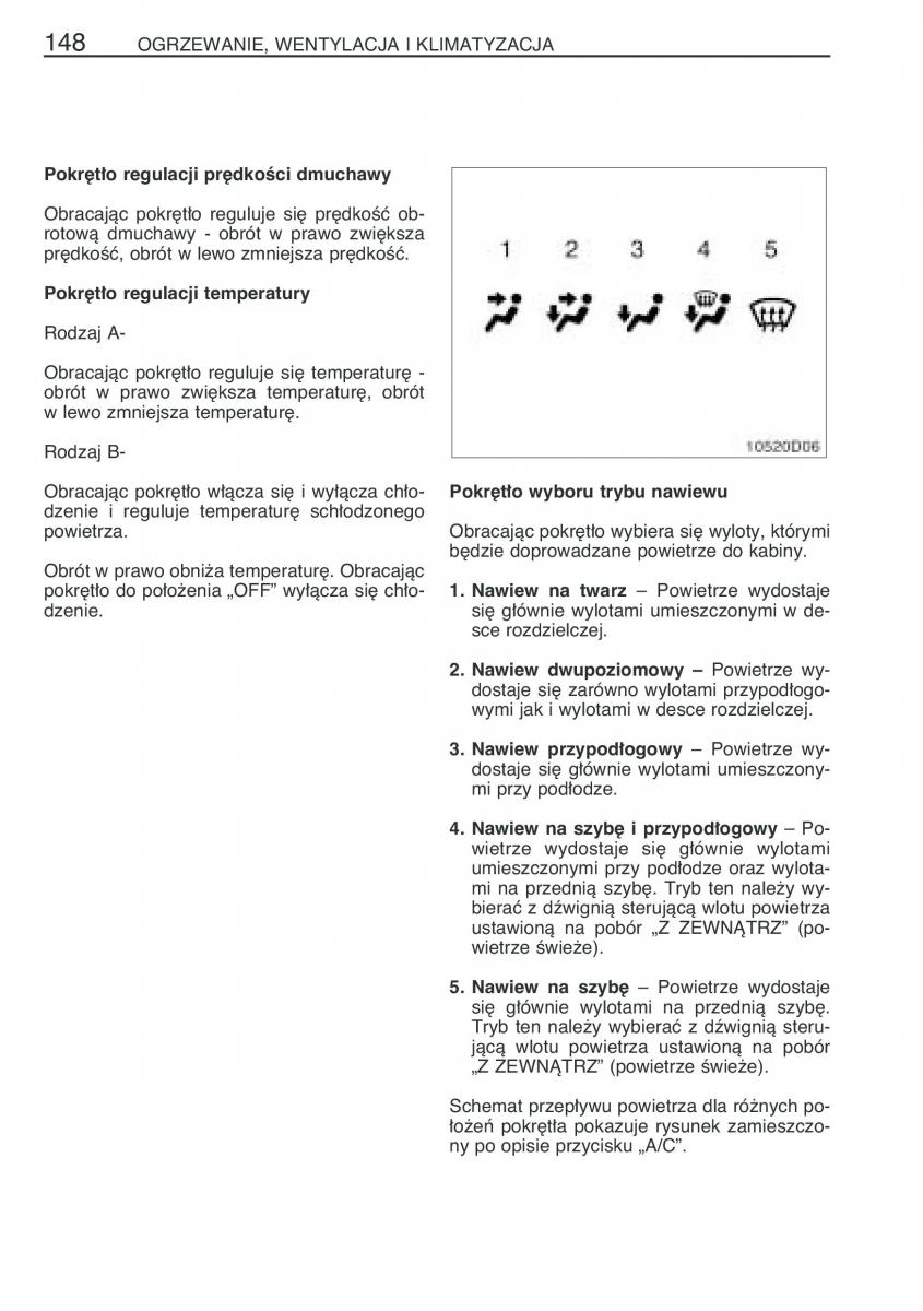 Toyota Yaris Verso instrukcja obslugi / page 155