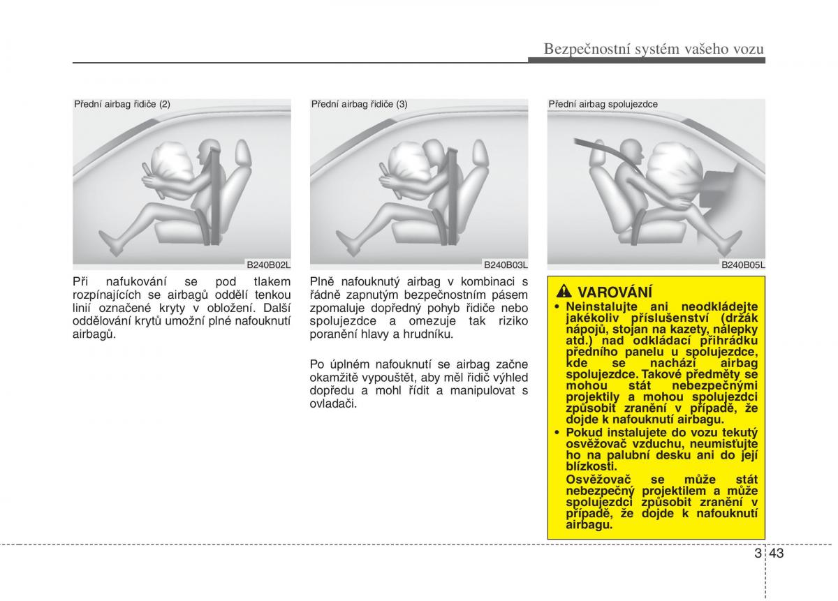 KIA Picanto I 1 navod k obsludze / page 58