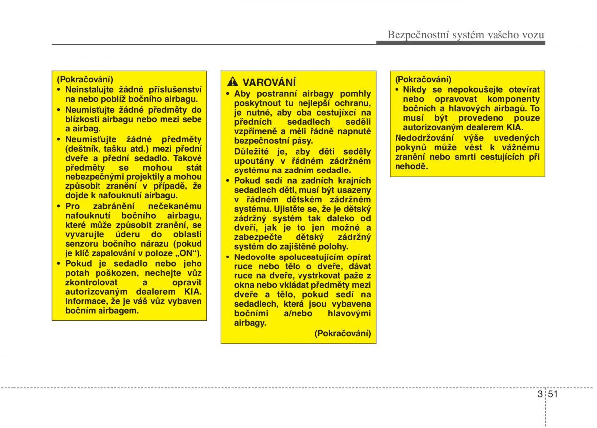 KIA Picanto I 1 navod k obsludze / page 66