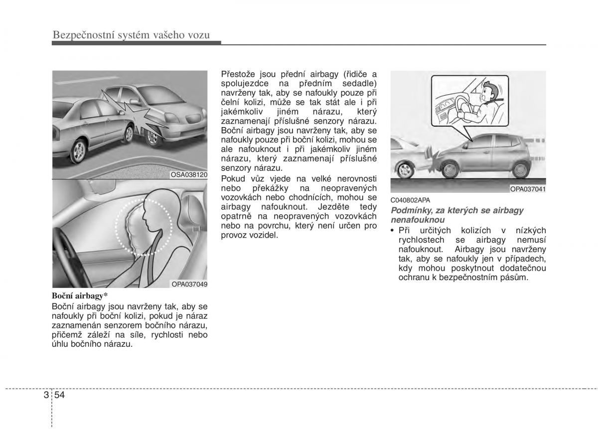 KIA Picanto I 1 navod k obsludze / page 69