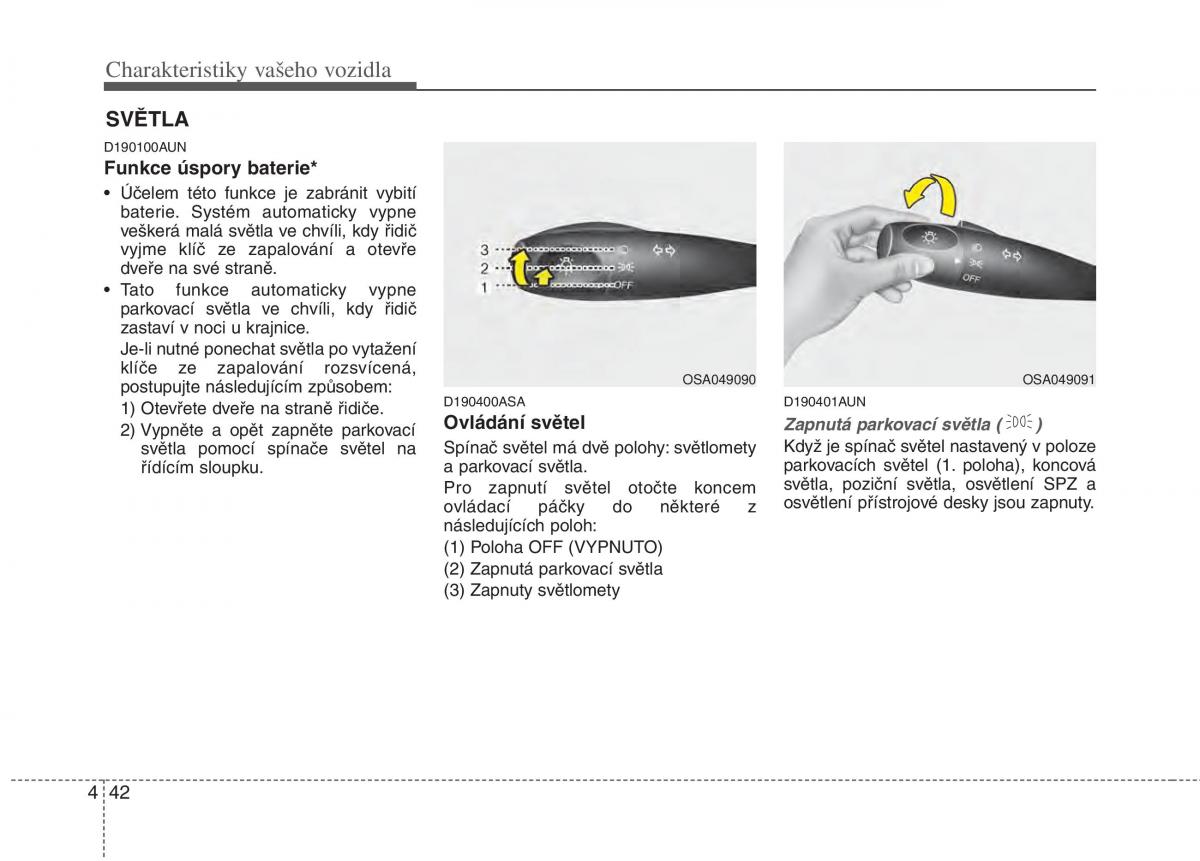 KIA Picanto I 1 navod k obsludze / page 116