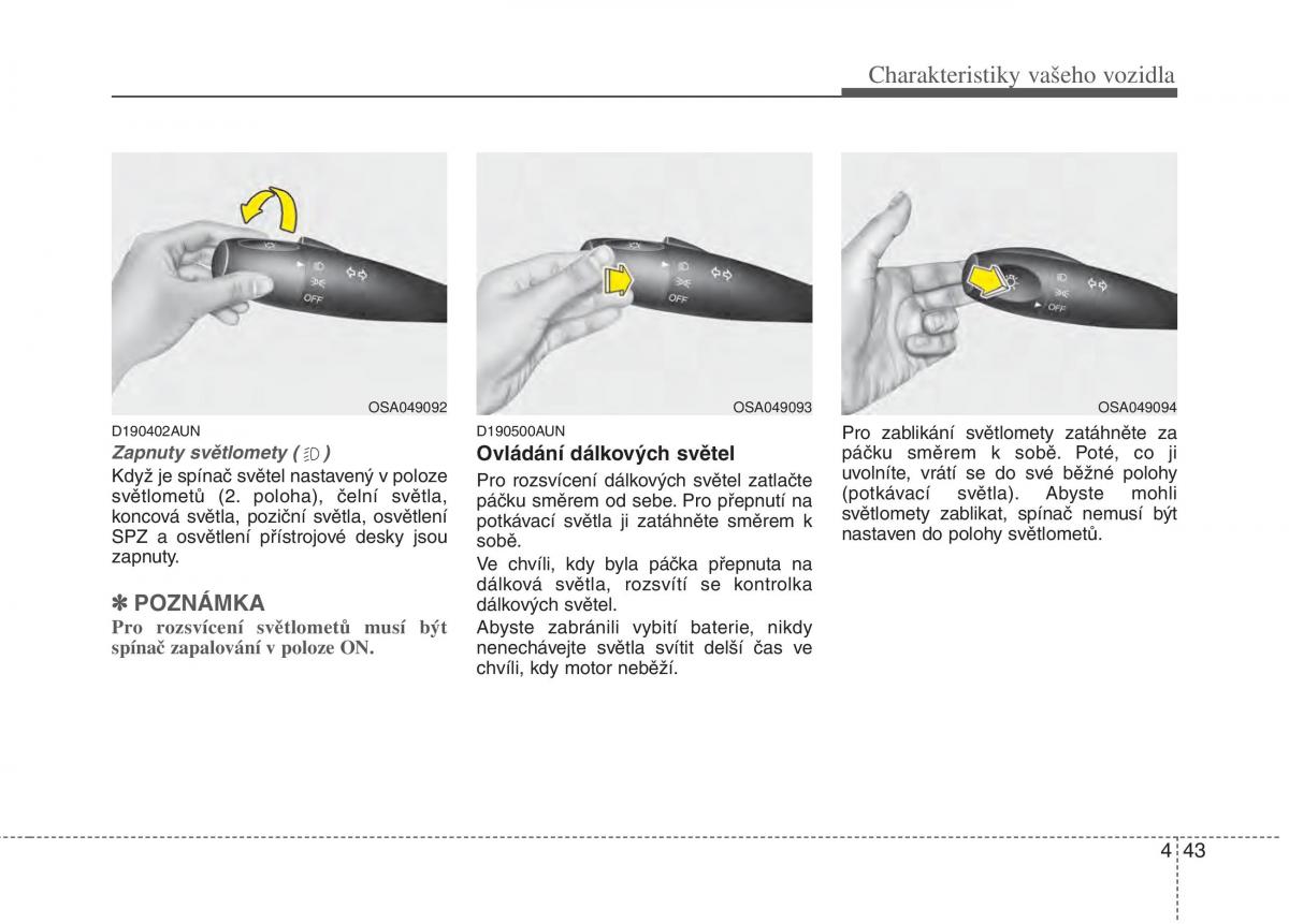 KIA Picanto I 1 navod k obsludze / page 117