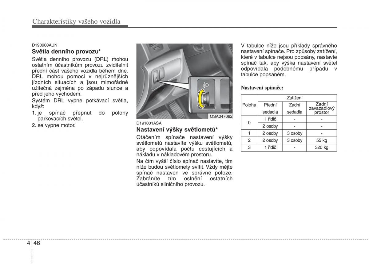 KIA Picanto I 1 navod k obsludze / page 120