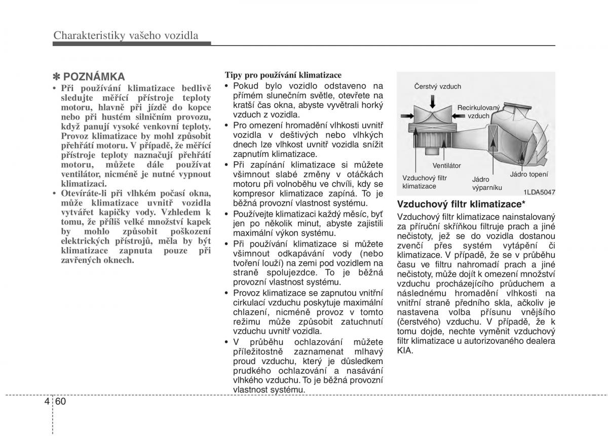 KIA Picanto I 1 navod k obsludze / page 134