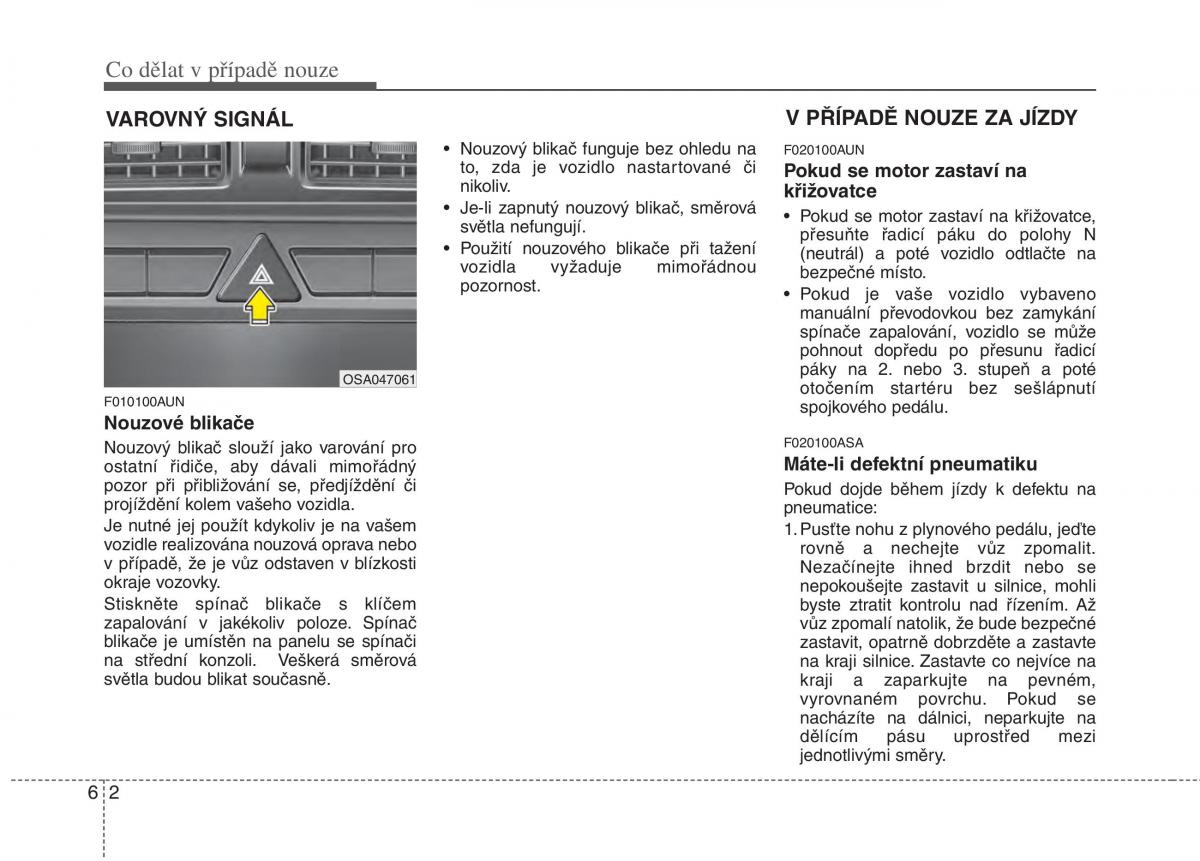 KIA Picanto I 1 navod k obsludze / page 227