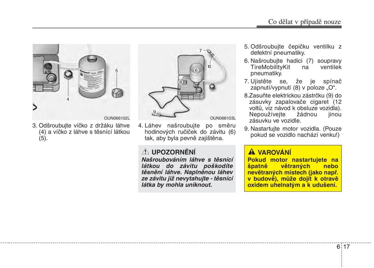 KIA Picanto I 1 navod k obsludze / page 242