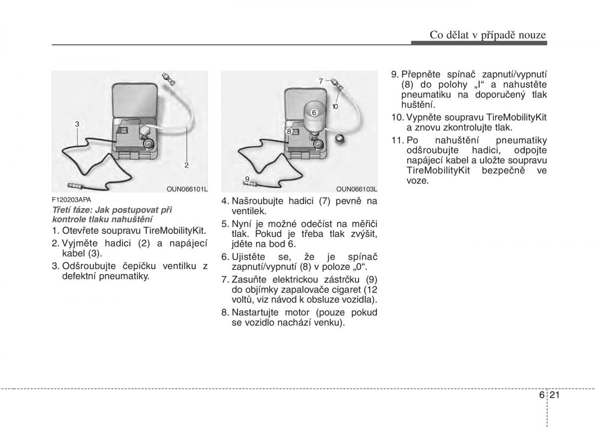 KIA Picanto I 1 navod k obsludze / page 246