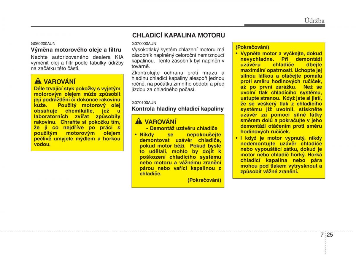 KIA Picanto I 1 navod k obsludze / page 278