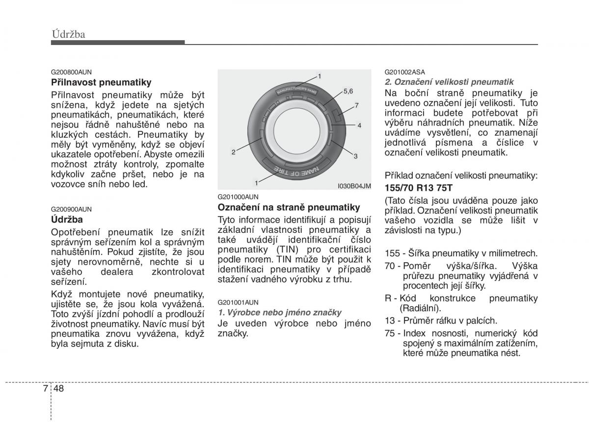 KIA Picanto I 1 navod k obsludze / page 301