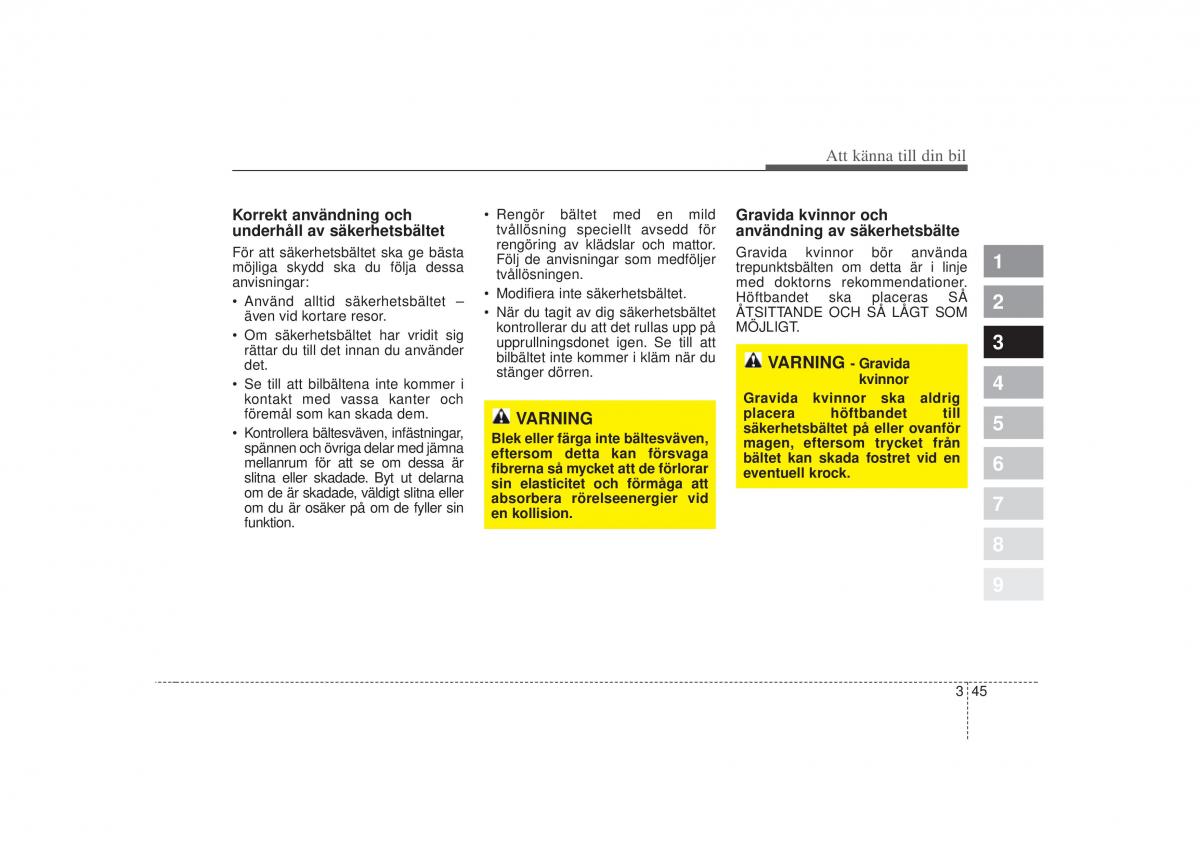 KIA Picanto I 1 instruktionsbok / page 60