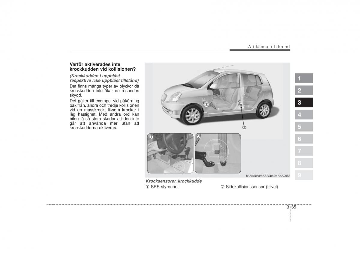 KIA Picanto I 1 instruktionsbok / page 80