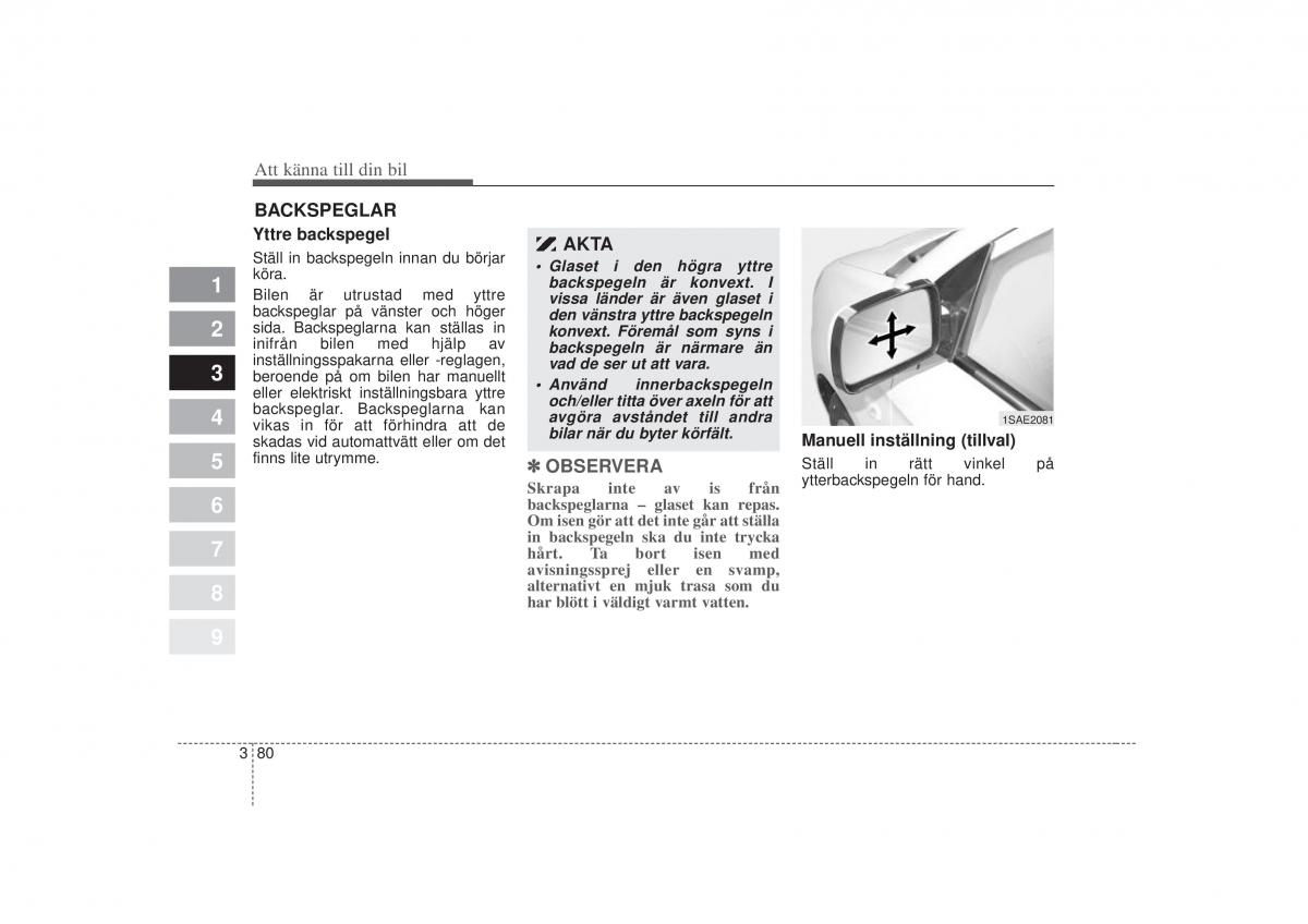 KIA Picanto I 1 instruktionsbok / page 95