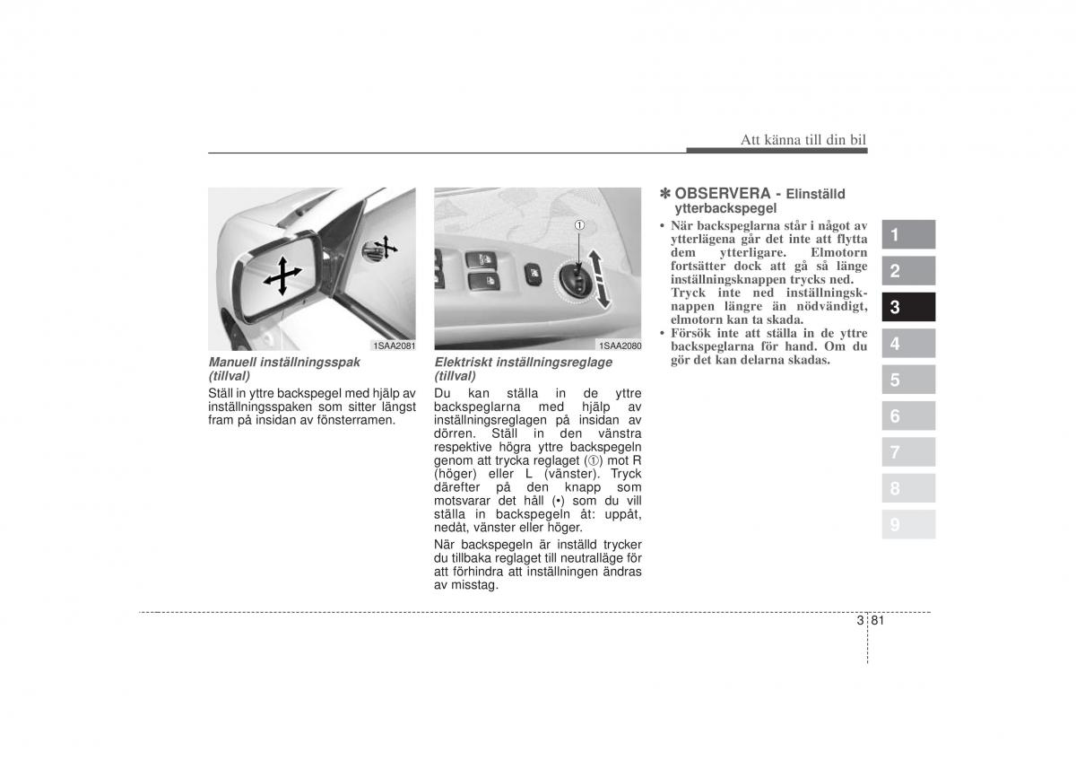 KIA Picanto I 1 instruktionsbok / page 96