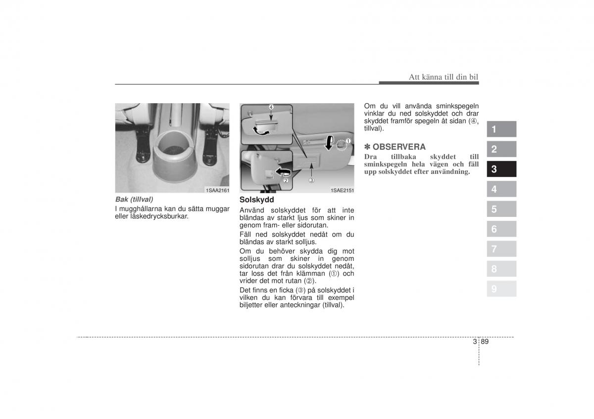 KIA Picanto I 1 instruktionsbok / page 104