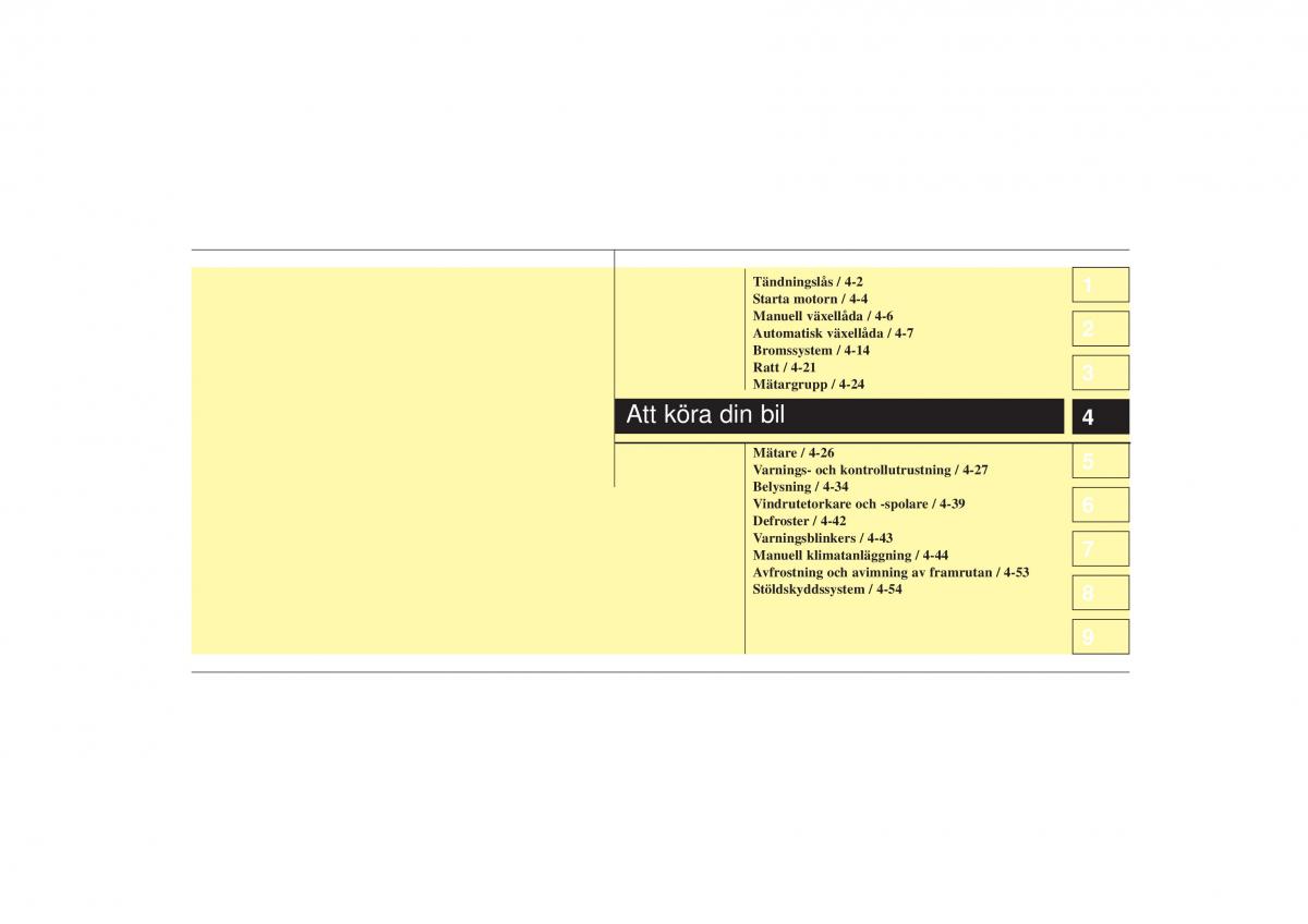 KIA Picanto I 1 instruktionsbok / page 108