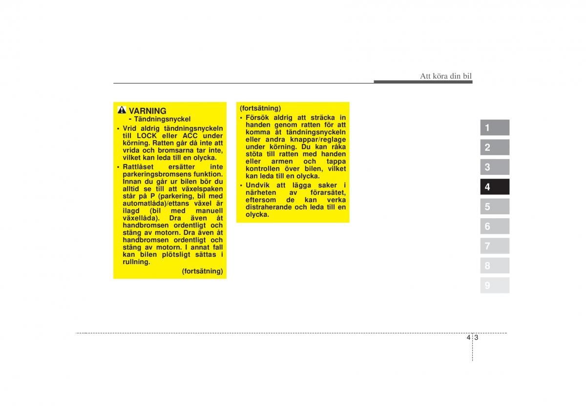 KIA Picanto I 1 instruktionsbok / page 110