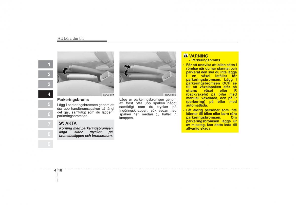 KIA Picanto I 1 instruktionsbok / page 123