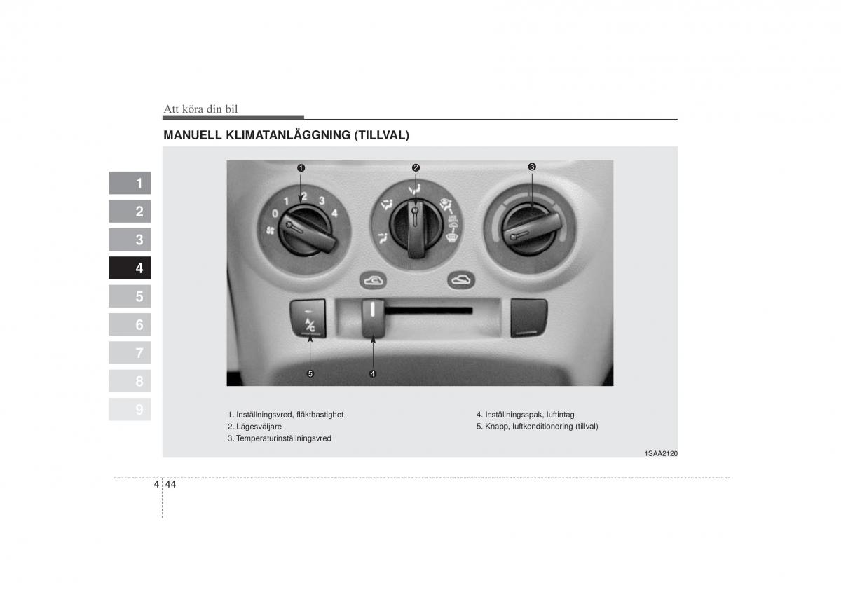 KIA Picanto I 1 instruktionsbok / page 151