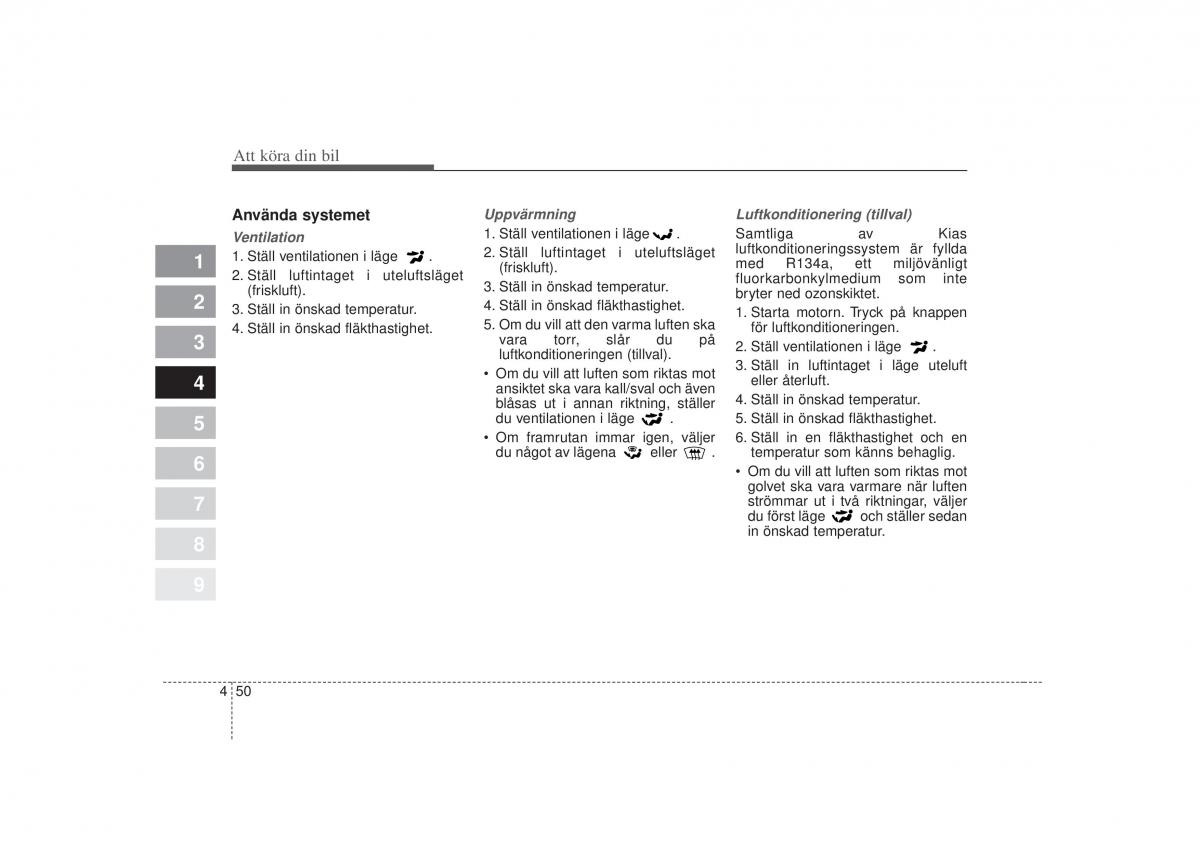 KIA Picanto I 1 instruktionsbok / page 157